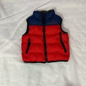 OshKosh B'gosh Red and Blue Puffer Vest